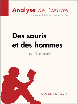 cover image of Des souris et des hommes de John Steinbeck (Analyse de l'oeuvre)